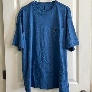 johnnie-O Men's Hawaiian Graphic Pocket Crew Neck T-Shirt (Size XL)